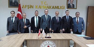 AFŞİN ORGANİZE SANAYİ BÖLGESİ İÇİN YENİ BİR DÖNEM BAŞLIYOR