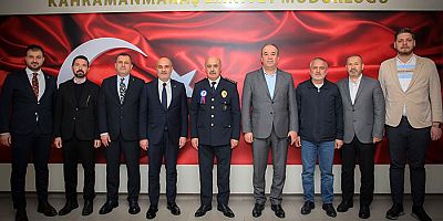 AK PARTİ HEYETİNDEN POLİS HAFTASI’NDA ANLAMLI ZİYARET