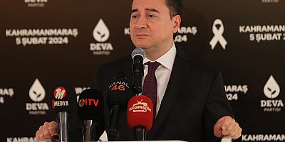 DEVA Partisi Genel Başkanı Ali Babacan