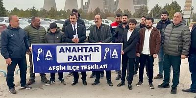 ANAHTAR PARTİ ELBİSTAN İLÇE BAŞKANI ÖZCAN’DAN TERMİK SANTRAL ÖNÜNDE SERT AÇIKLAMA