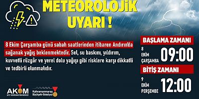 Kahramanmaraş Büyükşehir Belediyesi Afet Koordinasyon Merkezi