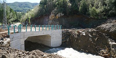 ANDIRIN KIRSALINDA ULAŞIMA GÜÇ KATACAK YENİ KÖPRÜ