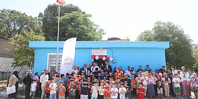 ANNE ÇOCUK BİLGİ EVİ'NDE YAZ KURAN KURSU AÇILDI