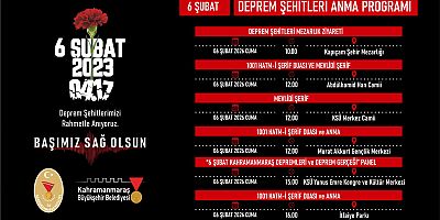 ASRIN FELAKETİNİN 3’ÜNCÜ YILINDA DEPREM ŞEHİTLERİ ÇEŞİTLİ PROGRAMLARLA YAD EDİLECEK