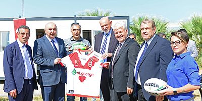 AVUSTRALYA'NIN ANKARA BÜYÜKELÇİSİ MİLES ARMİTAGE KSÜ’YÜ ZİYARET ETTİ