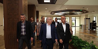 BAKAN KİRİŞCİ’DEN BAŞKAN MAHÇİÇEK’E TEŞEKKÜR ZİYARETİ