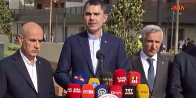 BAKAN MURAT KURUM, KAHRAMANMARAŞ’TA SON DURUMU DEĞERLENDİRDİ