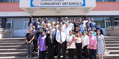 BAKAN TEKİN, KAHRAMANMARAŞ'TA OKULLARI ZİYARET ETTİ