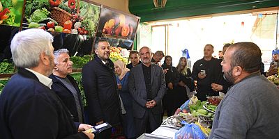 BAŞKAN ADAYI TOPTAŞ, KÖY GARAJI’NDA ESNAF VE VATANDAŞLARLA BİR ARAYA GELDİ