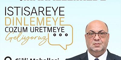 BAŞKAN AKPINAR, ÇİĞLİ MAHALLESİ’NDE VATANDAŞLARLA BULUŞUYOR: İSTİŞARE VE ÇÖZÜM ODAKLI TOPLANTI