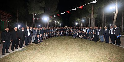 BAŞKAN AKPINAR, MUHTARLARLA İFTAR PROGRAMINDA BULUŞTU