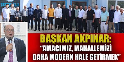 Dulkadiroğlu Belediye Başkanı Mehmet Akpınar