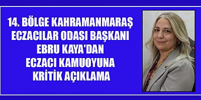 BAŞKAN EBRU KAYA: 