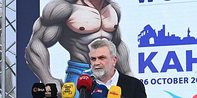 BAŞKAN FIRAT GÖRGEL;  “BUGÜN DÜNYA GÜREŞ TARİHİNE KAHRAMANMARAŞ’TAN BİR SAYFA DAHA EKLENİYOR”