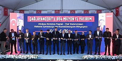 BAŞKAN GÖRGEL, “854 MİLYONLUK YATIRIMLARIMIZ ÇAĞLAYANCERİT’İMİZE HAYIRLI OLSUN”