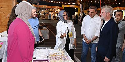 BAŞKAN GÖRGEL, AĞUSTOS FUARI’NDA ESNAF VE VATANDAŞLARLA BULUŞTU
