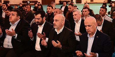 MHP kurucu Genel Başkanı merhum Alparslan Türkeş’in vefatının yıl dönümünde düzenlenen Mevlid-i Şerif programına katılan Başkan Görgel