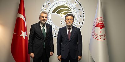 BAŞKAN GÖRGEL, BAKAN YUMAKLI İLE BİR ARAYA GELDİ