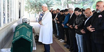 BAŞKAN GÖRGEL, BÜYÜKŞEHİR PERSONELİ ZÜLKİF KATMIŞ’IN CENAZE TÖRENİNE KATILDI