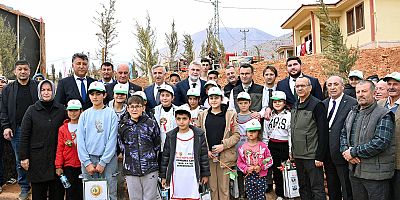 BAŞKAN GÖRGEL; “DİKTİĞİMİZ HER FİDAN GELECEĞE UMUT VE MİRAS”