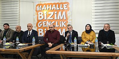 Göksunlu gençlerle bir araya gelen Başkan Fırat Görgel