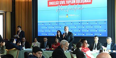Engelsiz Sivil Toplum Buluşması’nda engellilere yönelik 11 yeni proje açıklayan Büyükşehir Belediye Başkanı Fırat Görgel