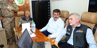 BAŞKAN GÖRGEL, ORMAN YANGINI ALANINDA İNCELEMELERDE BULUNDU