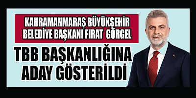 BAŞKAN GÖRGEL, TBB BAŞKANLIĞINA ADAY GÖSTERİLDİ