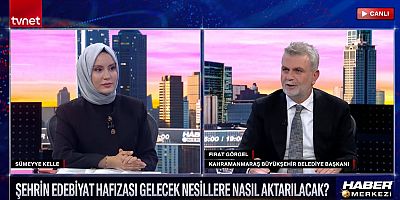 BAŞKAN GÖRGEL, TVNET CANLI YAYININDA UNESCO EDEBİYAT ŞEHRİ SÜRECİNİ ANLATTI