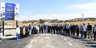 BAŞKAN GÖRGEL; “YENİYURT MAHALLEMİZE İNŞA ETTİĞİMİZ YENİ KÖPRÜMÜZ HAYIRLI OLSUN”
