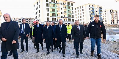 BAŞKAN GÜNGÖR; “AFŞİN’DE KALICI KONUTLARIN İNŞASINDA SONA GELİNDİ”