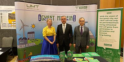 Ankara’da düzenlenen Deprem Sonrası Kapsayıcı Kentsel İyileşme İçin Belediye Projeleri programına katılan Başkan Güngör