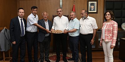 BAŞKAN GÜNGÖR; “ÇAĞLAYANCERİT CEVİZİ ARTIK DÜNYA MARKASI”