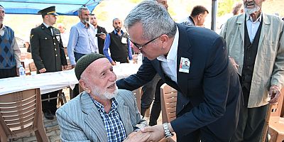 BAŞKAN GÜNGÖR’DEN ŞEHİT AİLESİNE TAZİYE ZİYARETİ