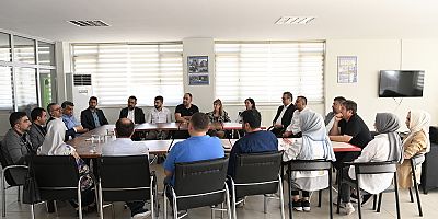 BAŞKAN GÜNGÖR, İNŞAAT MÜHENDİSLERİ ODASIYLA BİR ARAYA GELDİ