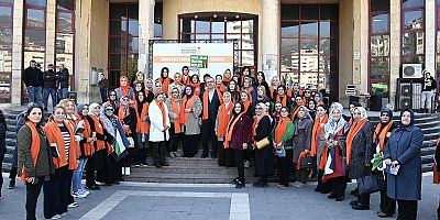 BAŞKAN GÜNGÖR, “KADINA ŞİDDET, İNSANLIĞA İHANETTİR”