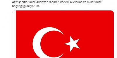 Pençe - Kilit Harekâtı bölgesinde çıkan çatışmada şehit düşen Kahramanmaraşlı Mehmetçikler için taziye mesajı yayımlayan Başkan Güngör