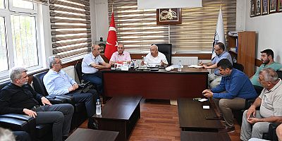 Küçük Sanayi Sitesi Yapı Kooperatifi’ni ziyaret eden Başkan Güngör