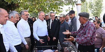 İçişleri Bakan Yardımcısı Münir Karaloğlu ile Pazarcık