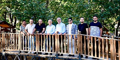 AK Parti Kahramanmaraş Milletvekili Prof. Dr. Vahit Kirişci ve Prof. Dr. Mehmet Şahin ile Yeşilgöz’ü ziyaret eden Başkan Güngör