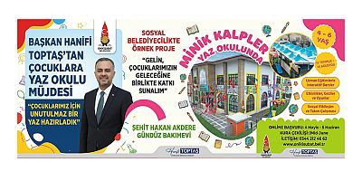 BAŞKAN HANİFİ TOPTAŞ’TAN ÇOCUKLARA ÖZEL YAZ OKULU MÜJDESİ