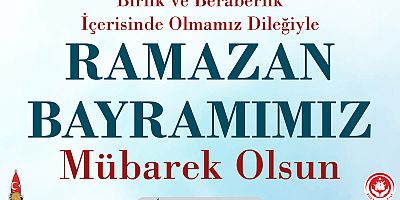 Yayımladığı mesajda başı rahmet