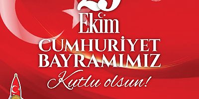 29 Ekim Cumhuriyet Bayramı dolayısıyla mesaj yayımlayan Onikişubat Belediye Başkanı Hanefi Mahçiçek