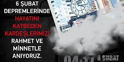 BAŞKAN MAHÇİÇEK; KAYBETTİKLERİMİZİN ACISI HALA YÜREĞİMİZDE, HAFIZALARIMIZ DÜN GİBİ TAZE