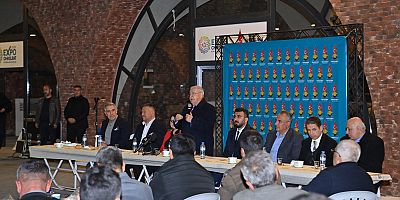 BAŞKAN MAHÇİÇEK, MAHALLE MUHTARLARIYLA İFTARDA BULUŞTU, VEDA ETTİ