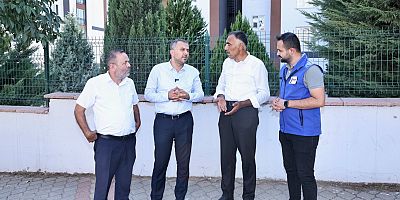 BAŞKAN TOPTAŞ, HAYDARBEY VE ERTUĞRUL GAZİ’DEKİ ÇALIŞMALARI YERİNDE İNCELEDİ