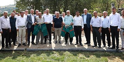 BAŞKAN TOPTAŞ, KERTMEN’DE GÜREŞ SAHASINI İNCELEDİ