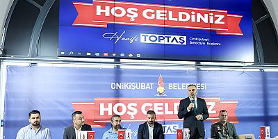 BAŞKAN TOPTAŞ’TAN SEZON ÖNCESİ ONİKİŞUBAT SPOR KULÜBÜ’NE MORAL DAVETİ