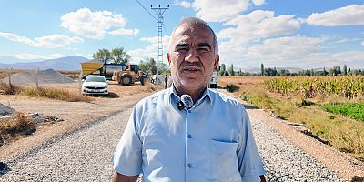 BÜYÜKŞEHİR, AFŞİN’DE KIRSAL MAHALLELERİN ULAŞIMINI İYİLEŞTİRİYOR