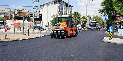 BÜYÜKŞEHİR, AV. MEHMET ALİ KISAKÜREK CADDESİ’NDE ULAŞIMI İYİLEŞTİRİYOR